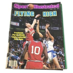 Vintage Sports Illustrated April 7 Flying High Pervis Ellison Louisville